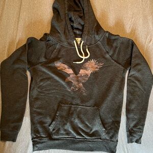 American Eagle Outfitters Dark Gray Hoodie